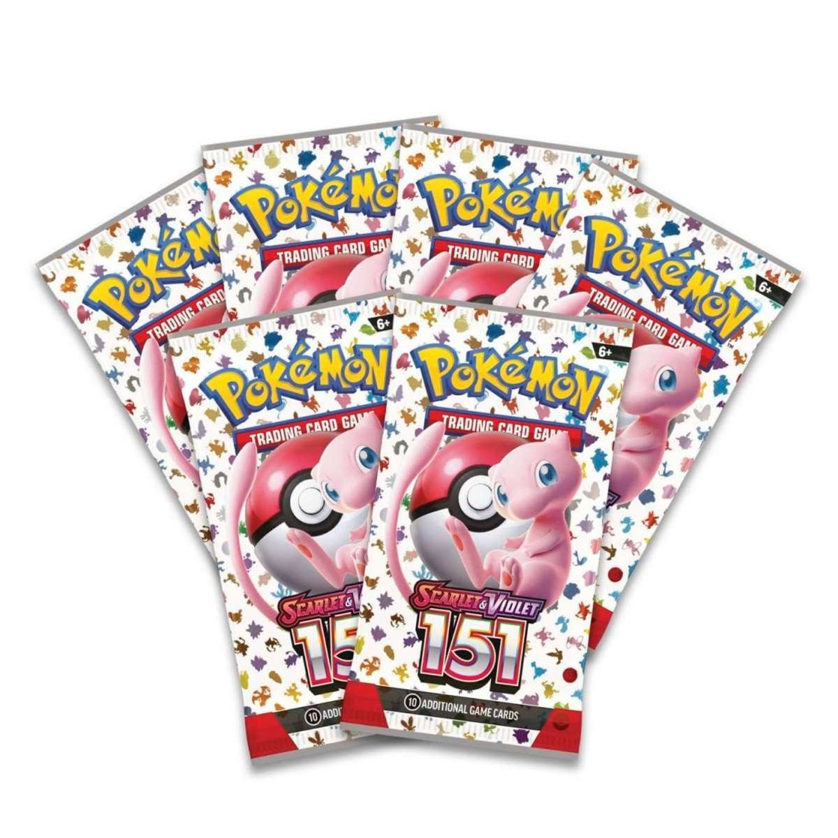 Pokémon TCG Scarlet & Violet 151 Booster Bundle 6 Pack